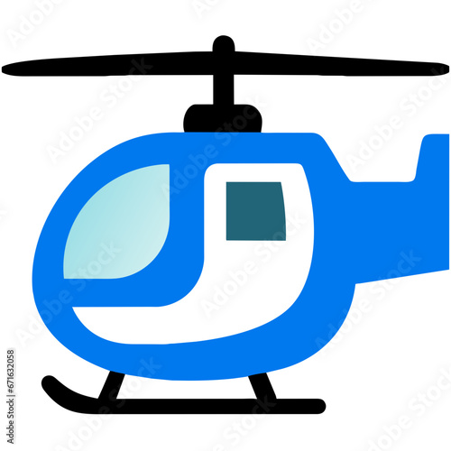 Helicopter icon	