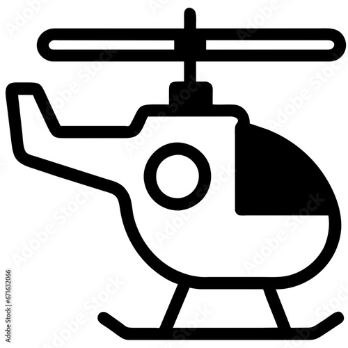 Helicopter icon	