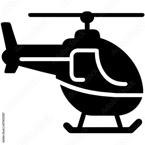 Helicopter icon	
