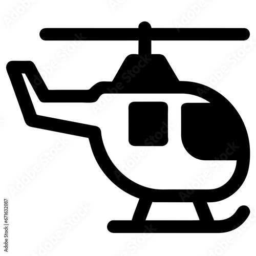 Helicopter icon	
