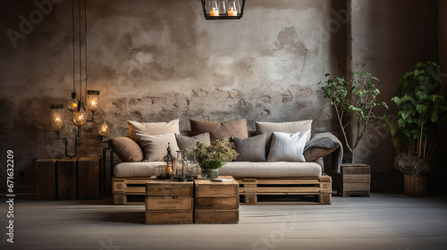 Crafted Comfort: A DIY Cozy Living Room Retreat © Milica