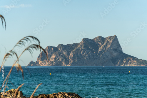  Calpe Rock over Mediterranean Sea