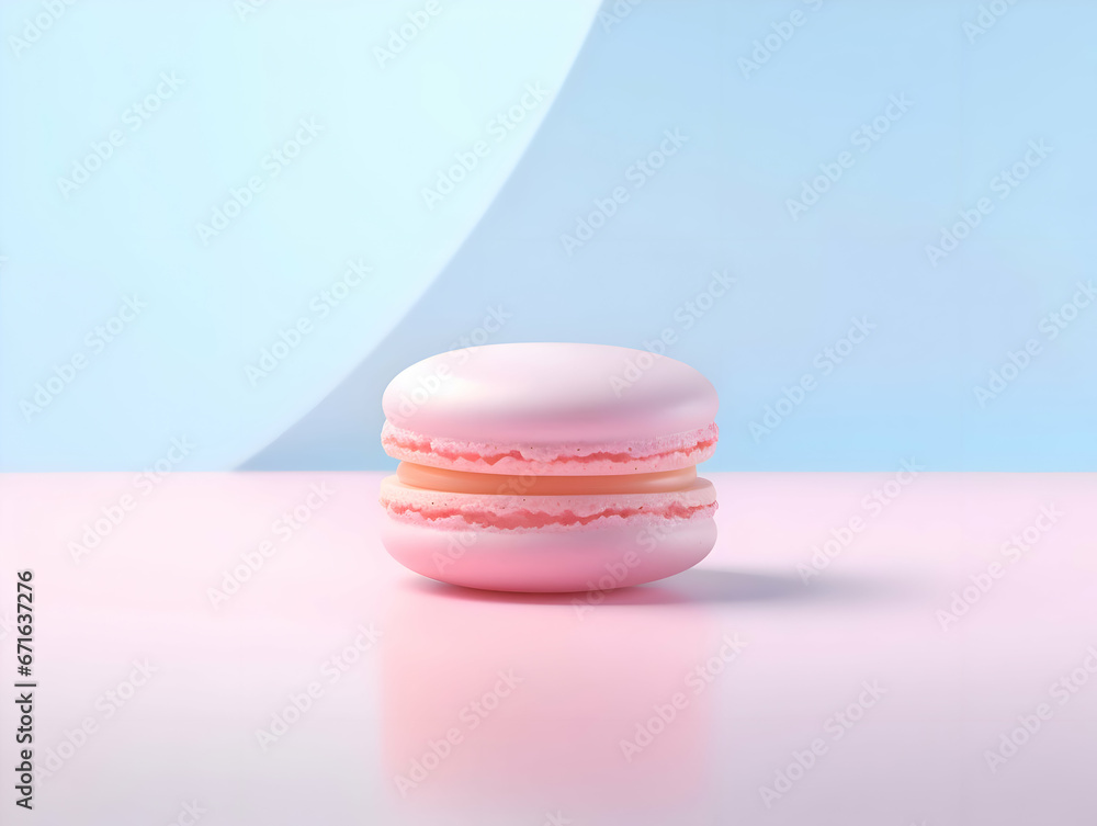 Pink macaroon minimalism. High-resolution Pink macaroon minimalism. High-resolution