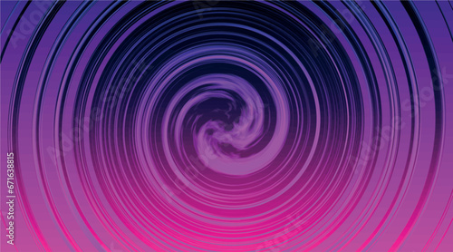 Neon gradient background with purple light spiral