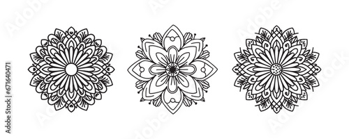 Mandalas. Vintage decorative elements. Oriental pattern, vector illustration. Islam, Arabic, Indian, turkish, pakistan, chinese, ottoman motifs