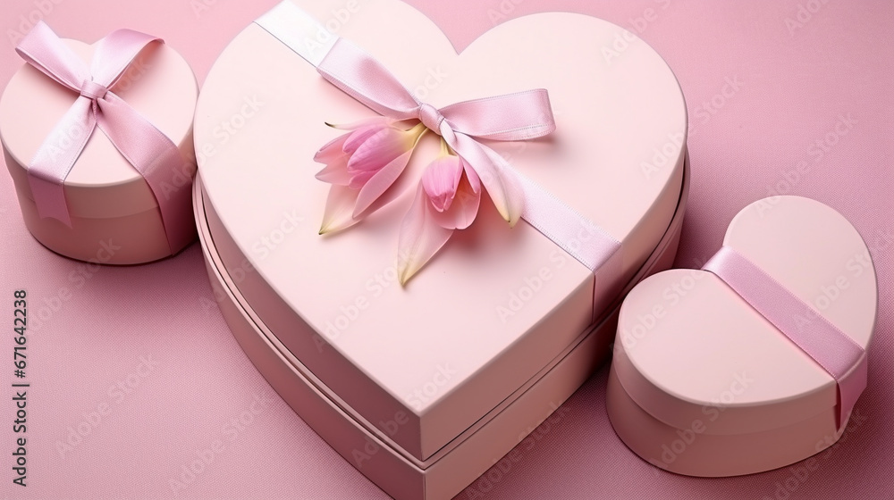 pink gift box HD 8K wallpaper Stock Photographic Image pink gift box HD 8K wallpaper Stock Photographic Image