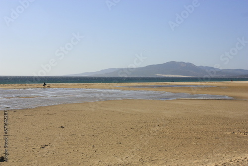 Vista de playas en Tarifa  C  diz