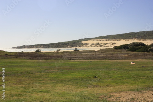 Vista de playas en Tarifa, Cádiz