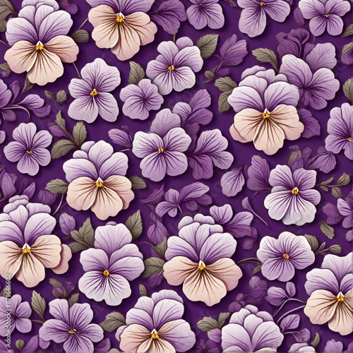 Artistic background of a floral pattern