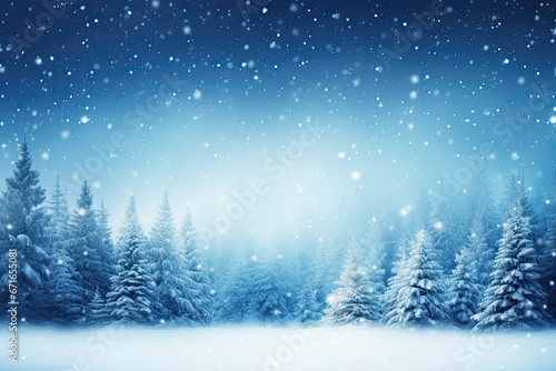 Winter christmas background © Oranuch