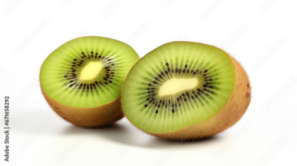 Fototapeta premium Kiwi Fruit isolated on white background