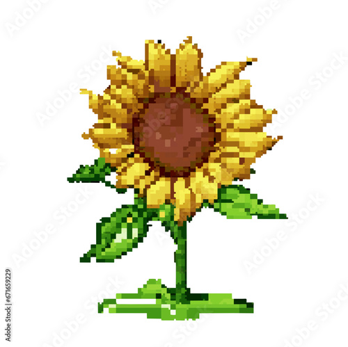 sunflower, pixel art, rpg game, rpg maker