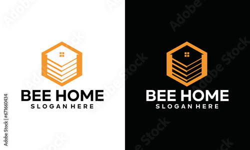 Honey lab, C.B.D Lab, Hexagonal logo.