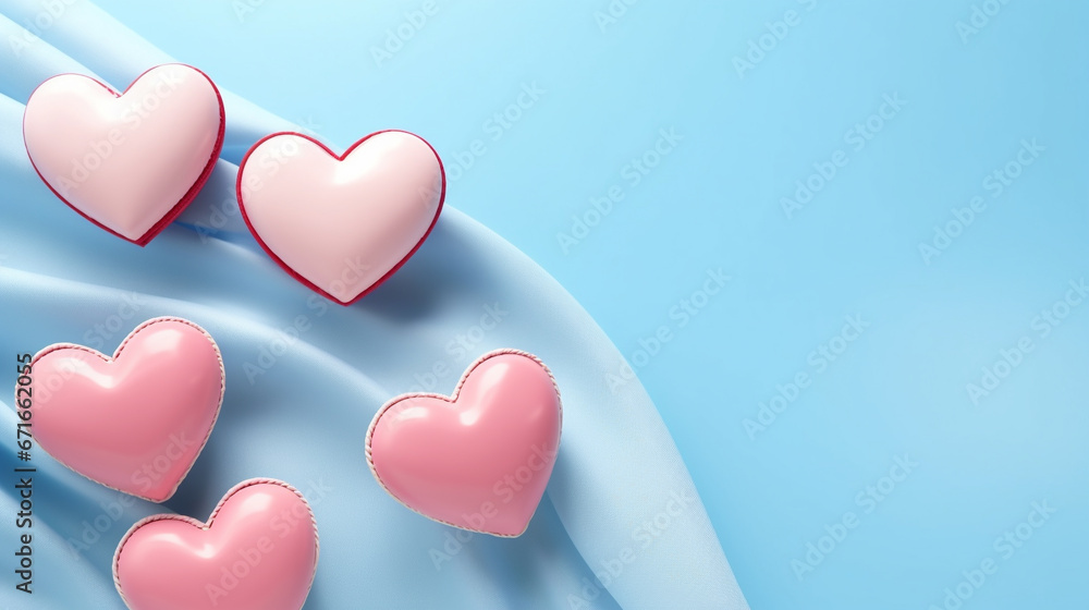pink heart HD 8K wallpaper Stock Photographic Image 
