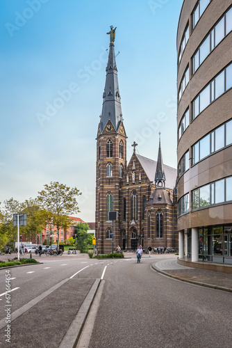 Neo-Gothic church in Eindhoven, the Netherlands.