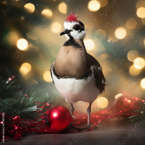 Various Christmas images, including Santa Claus, Christmas trees, illustrations of families together and animals in Christmas clothes.