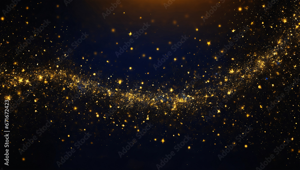 Obraz premium christmas background with stars