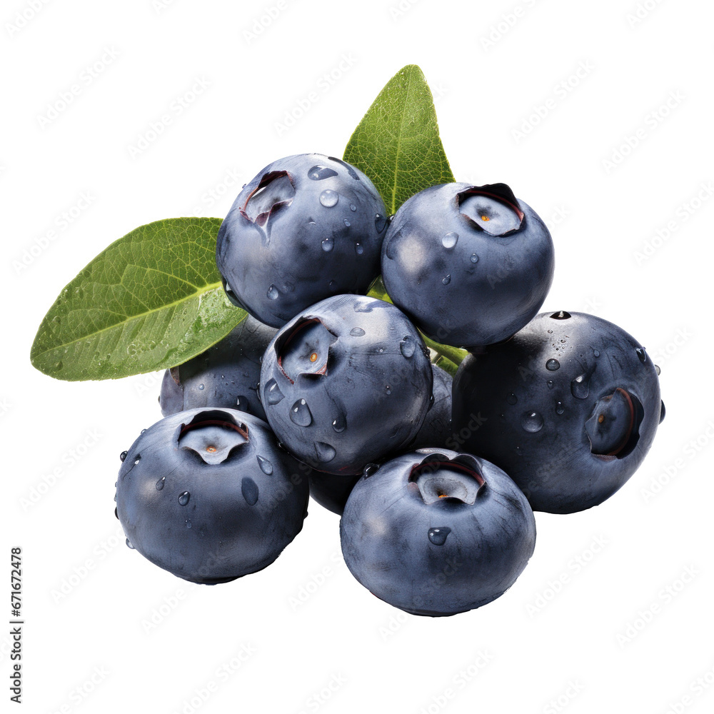 tasty dark blue blueberries isolated tasty dark blue blueberries isolated