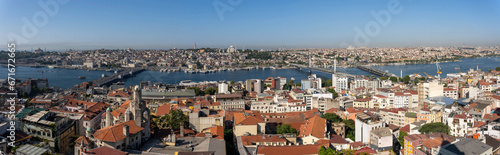 Istanbul from Galata Tower, Istanbul, Turkey