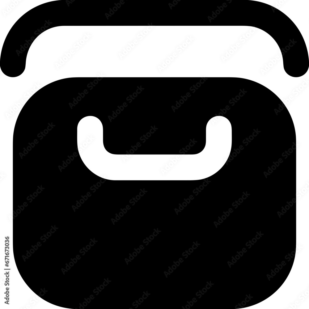 Storage database icon symbol vector image. Illustration of the cloud storage management design image