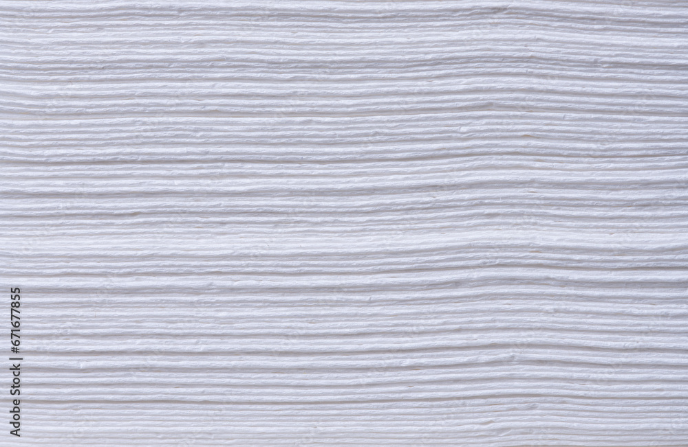 Naklejka premium Close-up view on the slice of paper ream ,texture for tissue paper