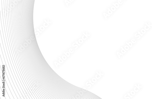 Abstract wave lines geometric background
