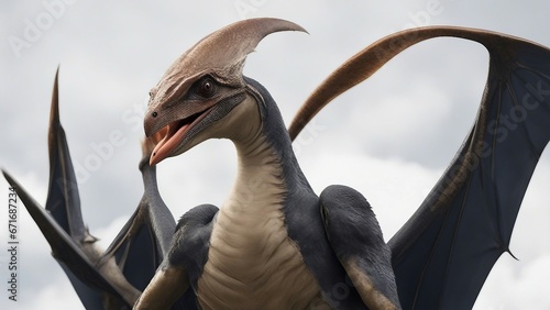  He was a Pteranodon Pterodactyl, and he knew it. He had everything he wanted a beak with no teeth 