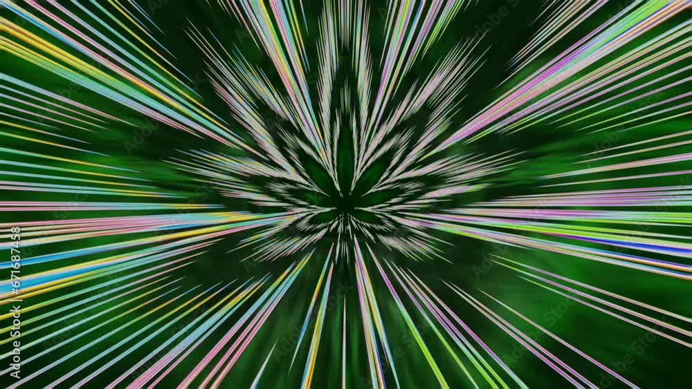 A motion graphic video about light speed moving towards the shape of a cannabis leaf, very trippy. A motion graphic video about light speed moving towards the shape of a cannabis leaf, very trippy.
