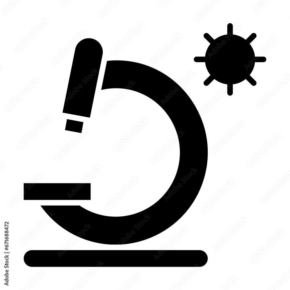 microscope vector design . Svg