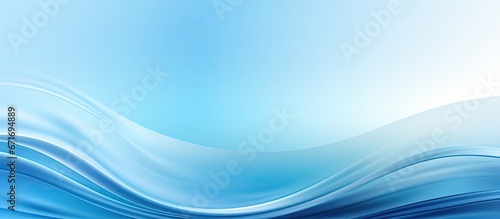 A background of refreshing blue