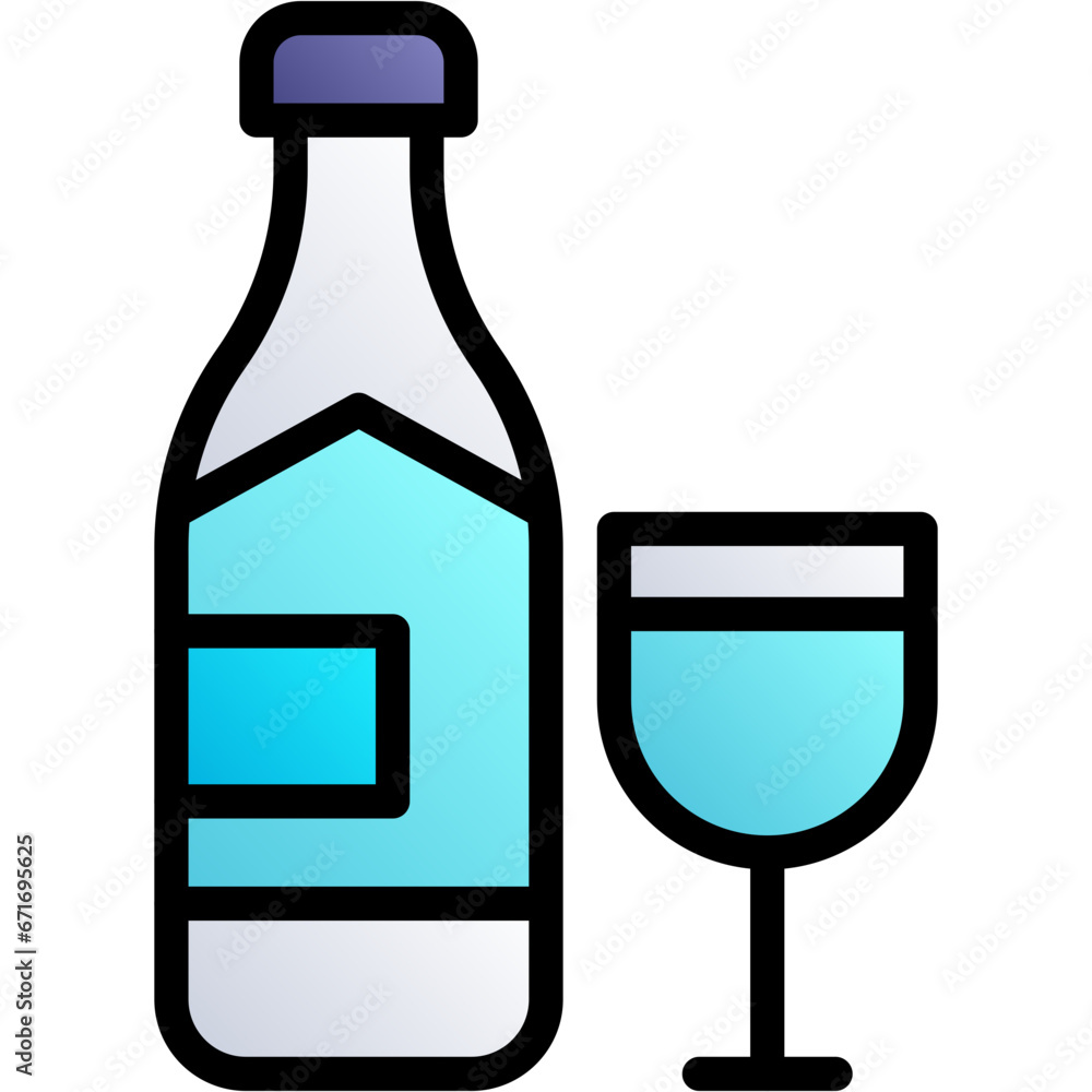 champagne vector design icon .svg champagne vector design icon .svg