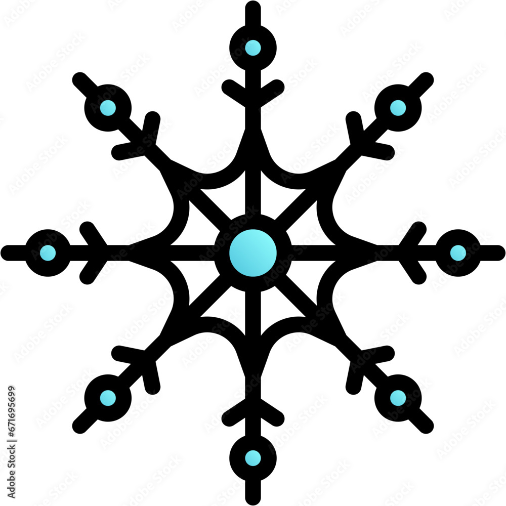 snowflake vector design icon .svg snowflake vector design icon .svg