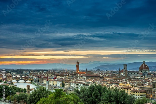 Tramonto Piazzale Michelangelo ( Firenze ) photo