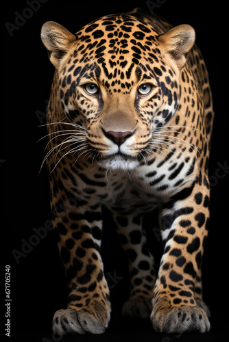 Leopard close-up in the wild