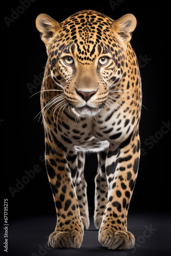 Leopard close-up in the wild