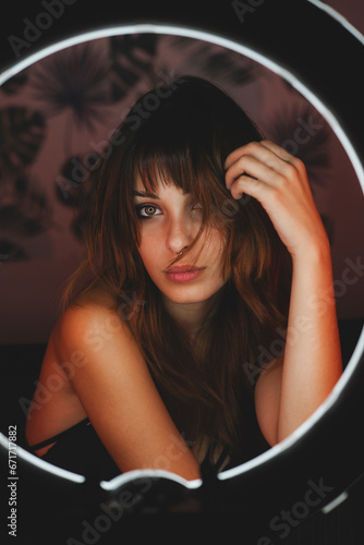 ritratto ragazza dolcezza bella giovane