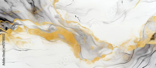 Panel kuchenny z motywem Marble texture with white gold design