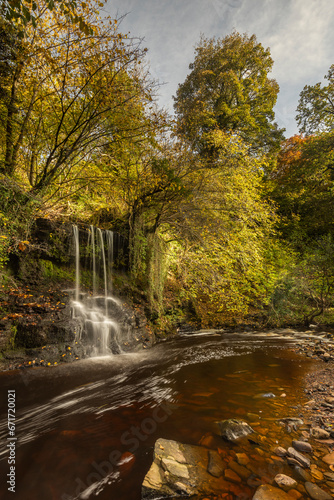 Mid Calder Waterfall