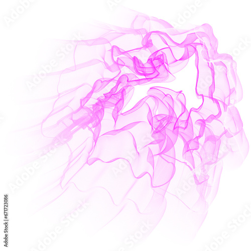 Vector abstract pink element like particle wavy lines technology. The effect of lines flowing like folds of fabric. Design element for website background, web, poster
