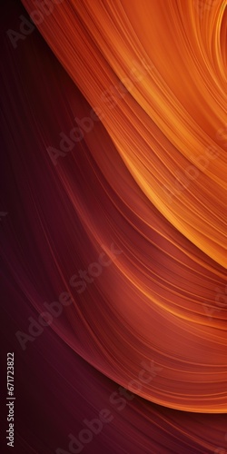 An up-close view of a vibrant swirl in shades of orange and brown. This captivating image can add a touch of warmth and energy to any design or project