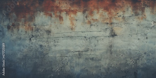 A picture of a red and blue wall with a clock mounted on it. This image can be used to depict time management  punctuality  or interior design