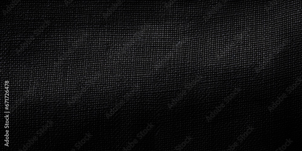 A detailed close-up view of a black cloth. This image can be used for various purposes such as fashion, textile, or interior design projects. A detailed close-up view of a black cloth. This image can be used for various purposes such as fashion, textile, or interior design projects.