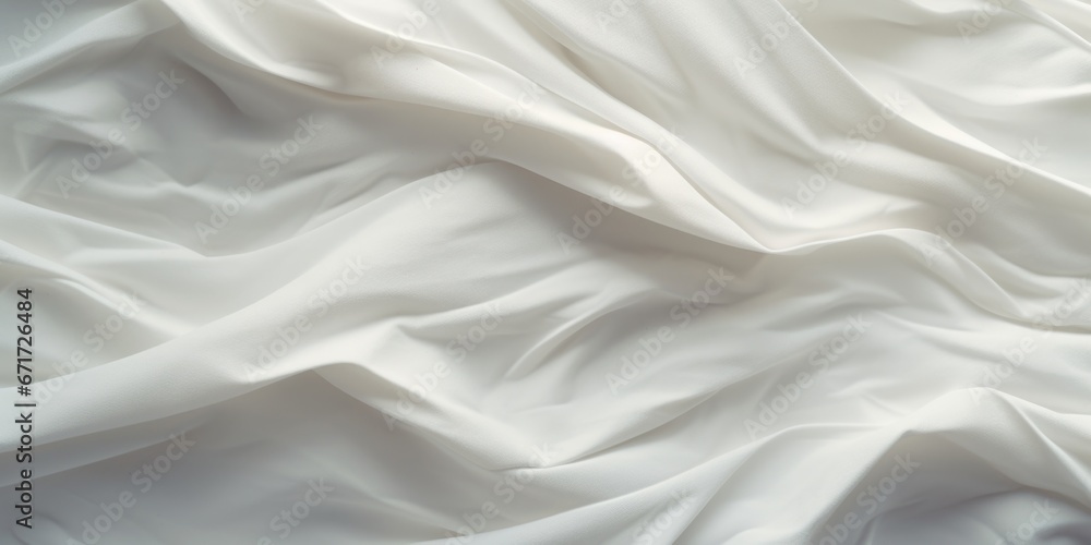 A close-up view of a white sheet placed on a white background. This simple and minimalistic image can be used for various purposes. A close-up view of a white sheet placed on a white background. This simple and minimalistic image can be used for various purposes.
