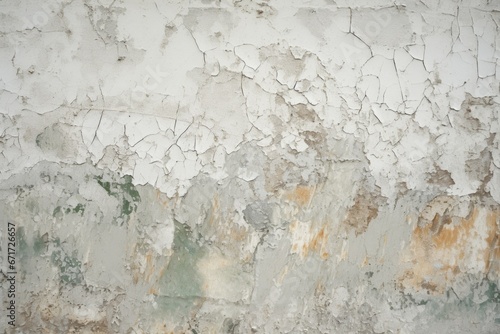 An image depicting an old wall with peeling paint. This picture can be used for various design projects or to represent decay and aging.
