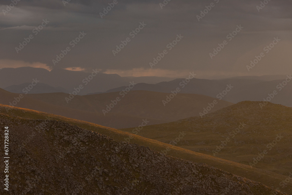 Fototapeta premium Cairngorms Ridges