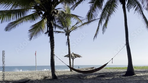 Hamaca en la playa