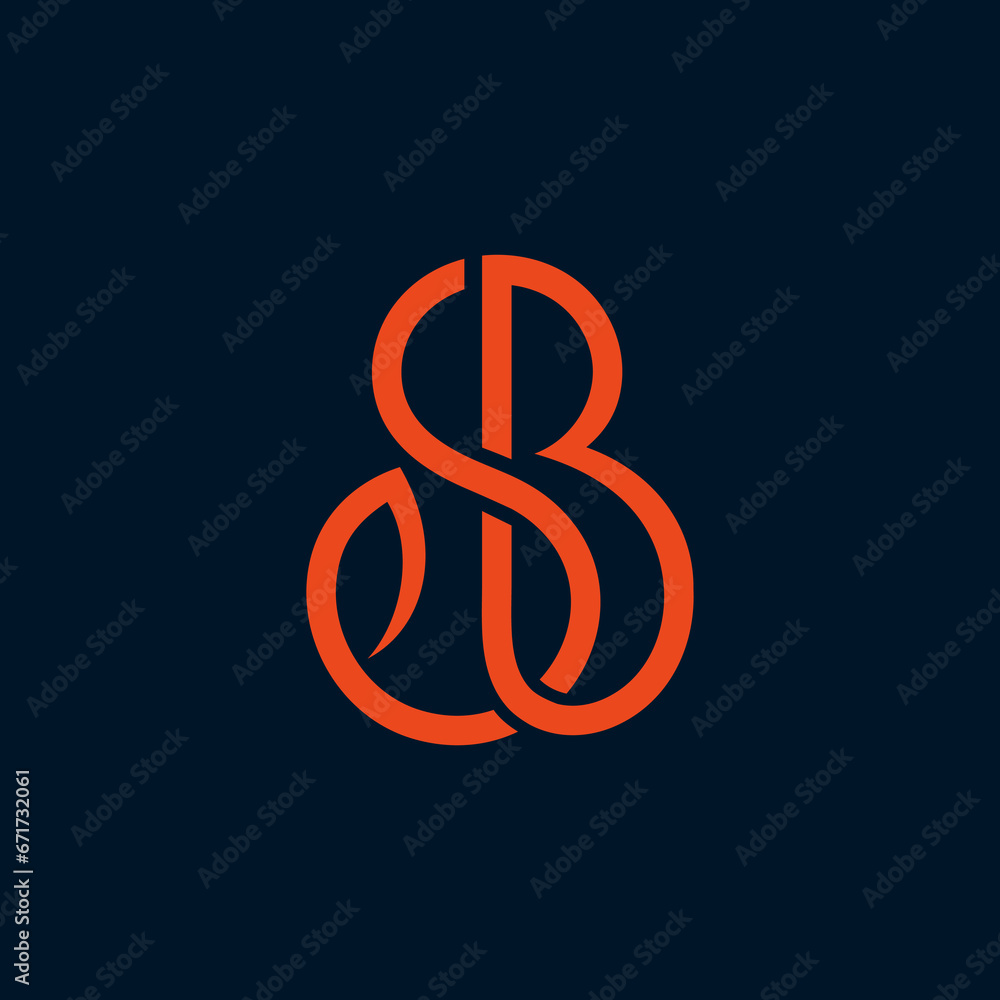 letter SB logo, jar logo design letter SB logo, jar logo design
