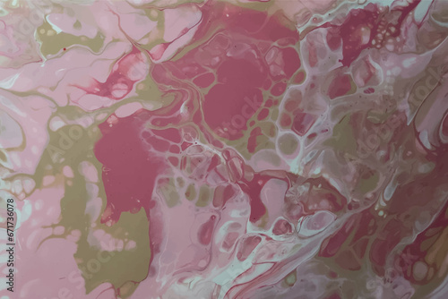 Acrylic painting. Fluid art. Marble texture abstract background. Vector illustration.