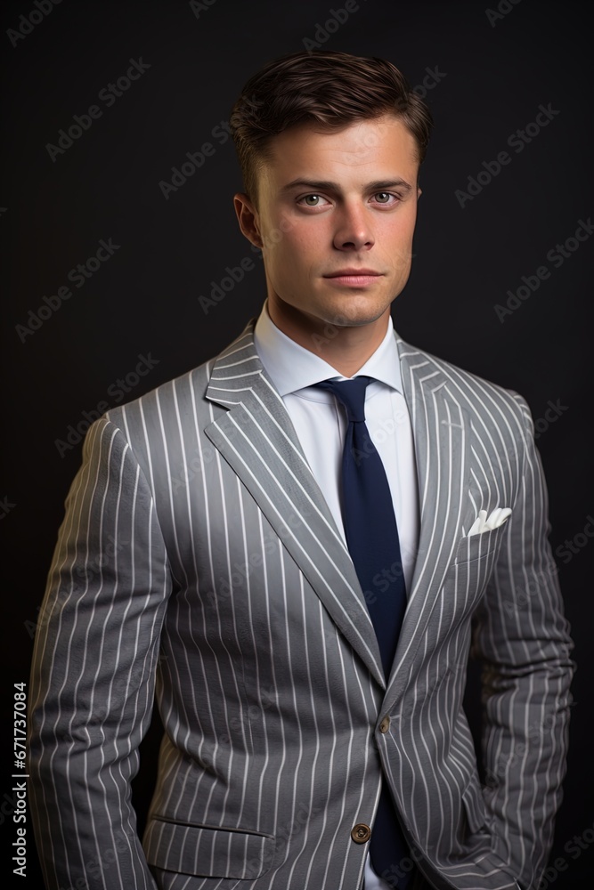 Handsome man in a seersucker suit. Great for articles on fashion, suits, tailoring, luxury, men's styles and more. Handsome man in a seersucker suit. Great for articles on fashion, suits, tailoring, luxury, men's styles and more.