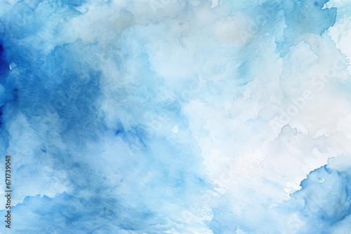 A Serene Sky of Blue and White Clouds